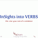 LEXinar™: InSights into Verbs