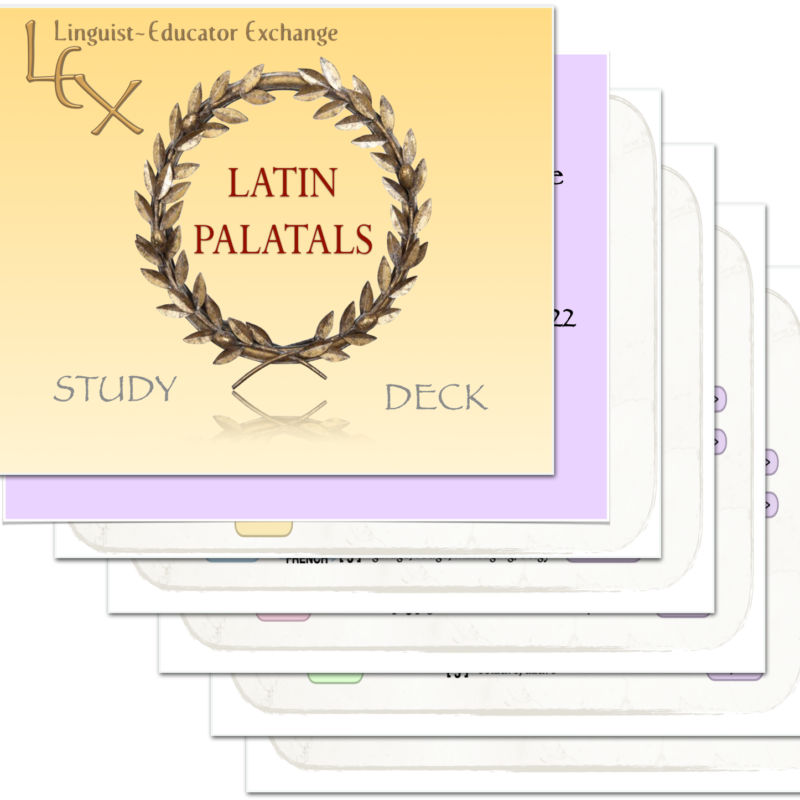 Latin Palatals Study Deck Image