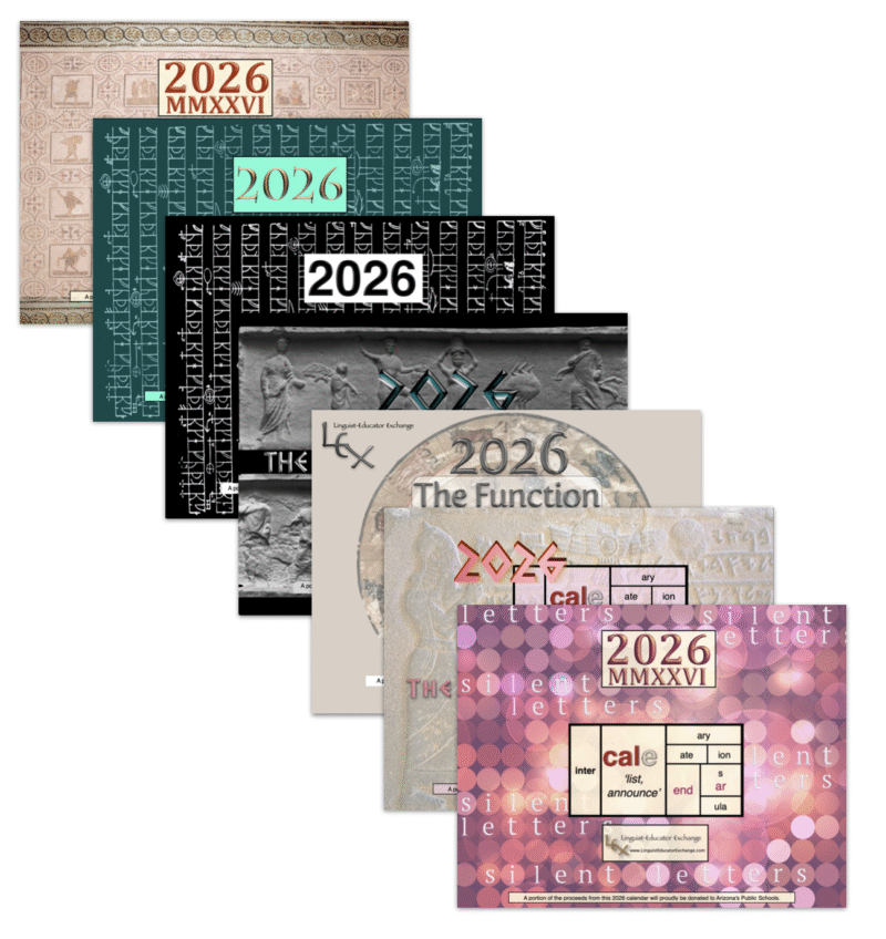 2026 LEX Calendar